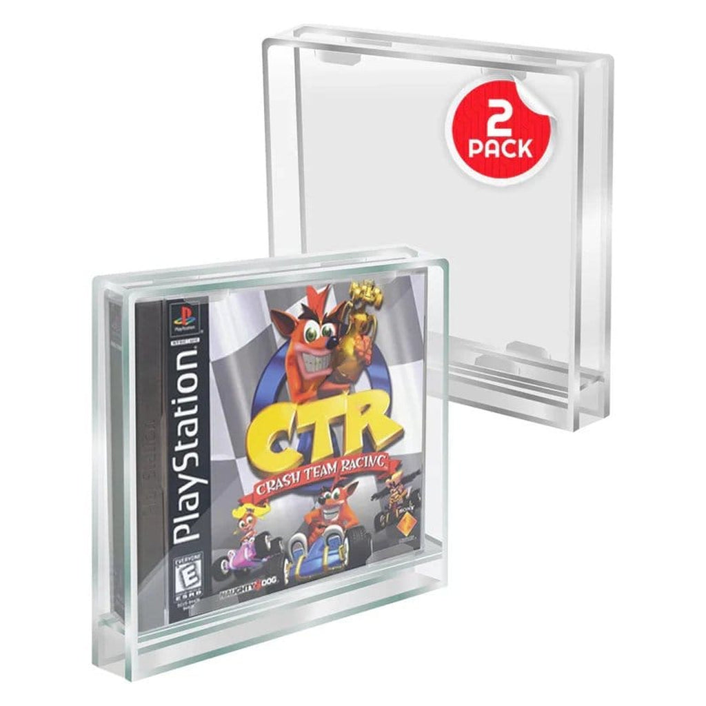 Image produit Lot de 2 boîtiers en acrylique pour PlayStation 1