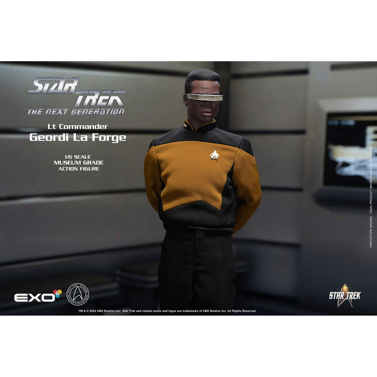 Image produit Star Trek : The Next Generation Figurine articulée 1/6 Lt.