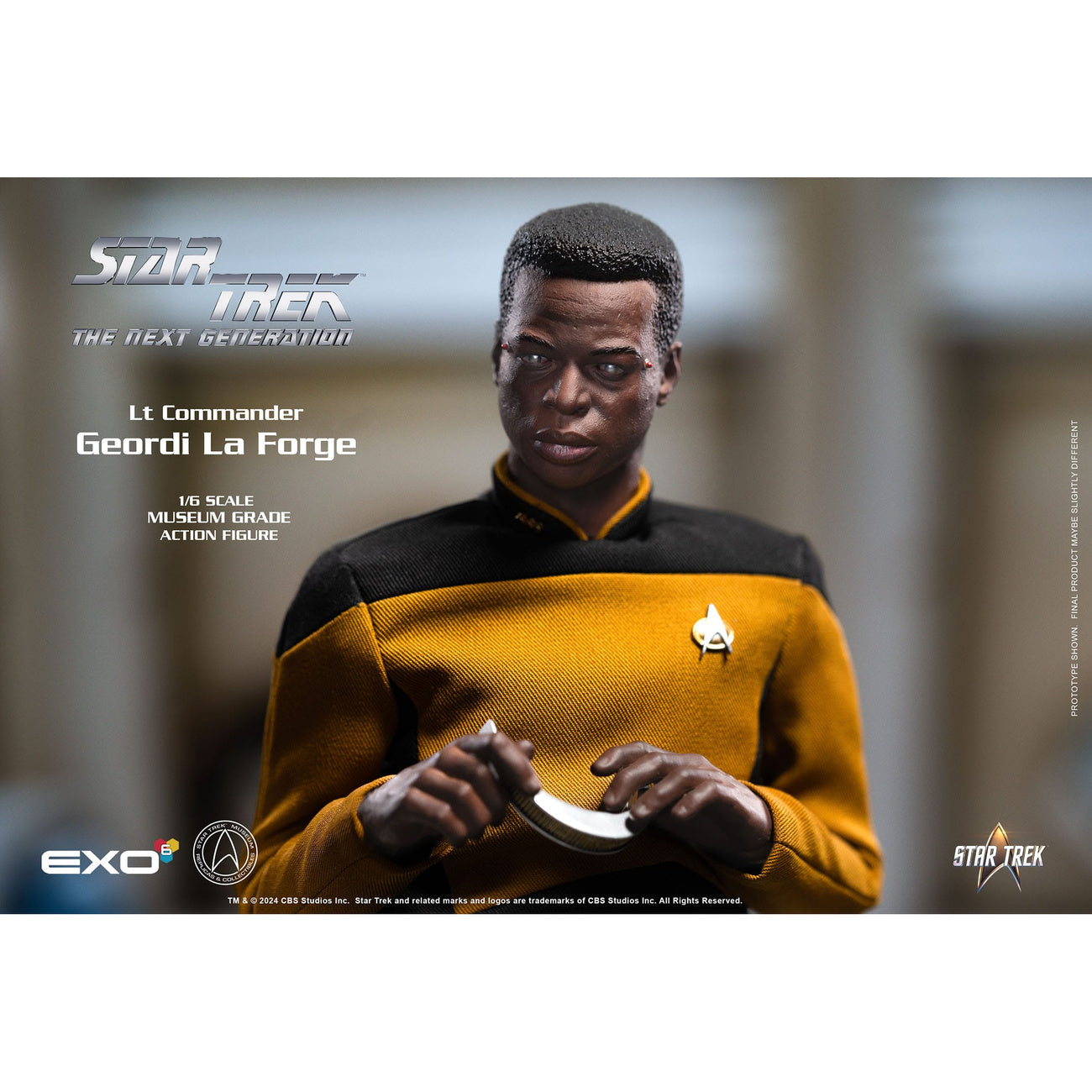 Image produit Star Trek : The Next Generation Figurine articulée 1/6 Lt.