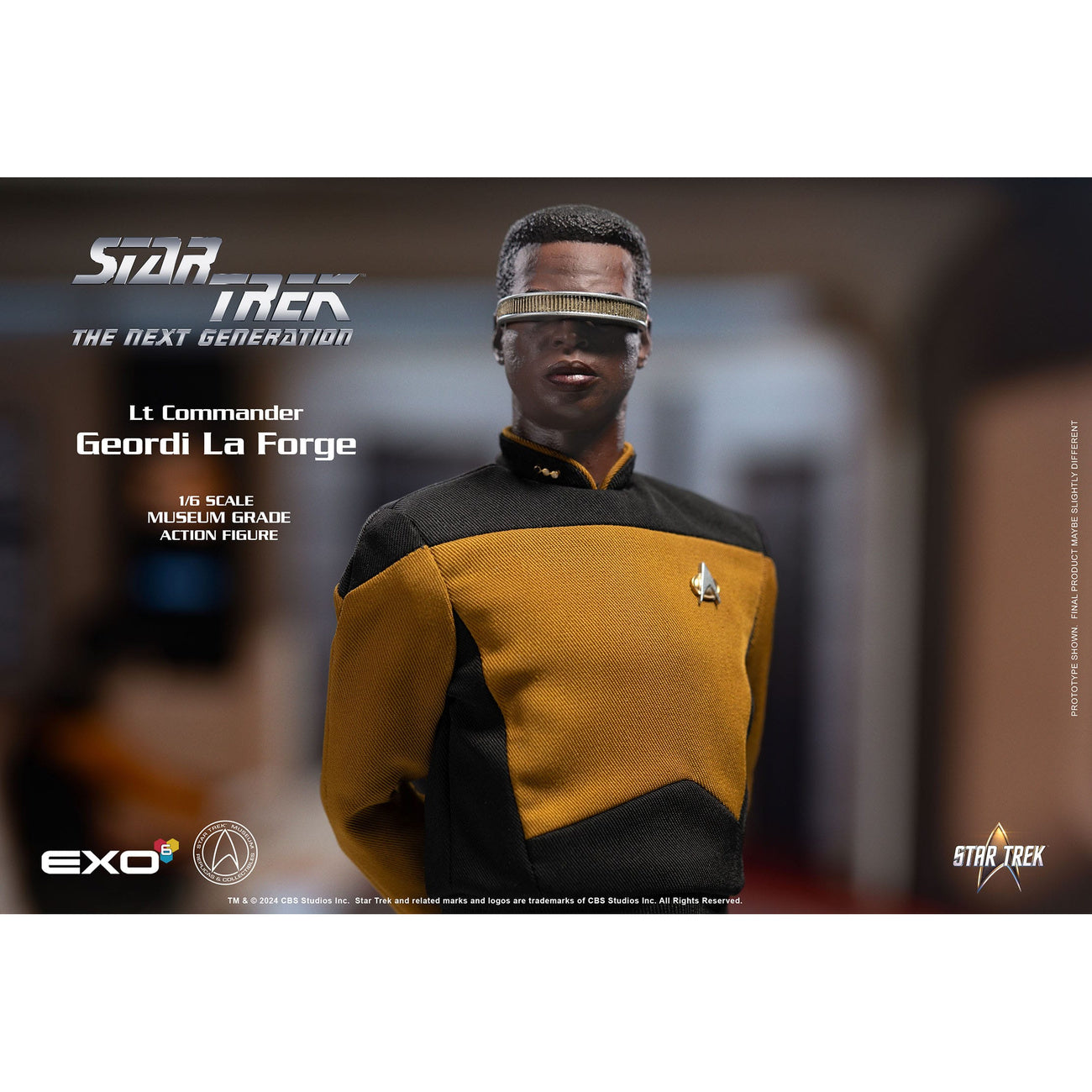 Image produit Star Trek : The Next Generation Figurine articulée 1/6 Lt.