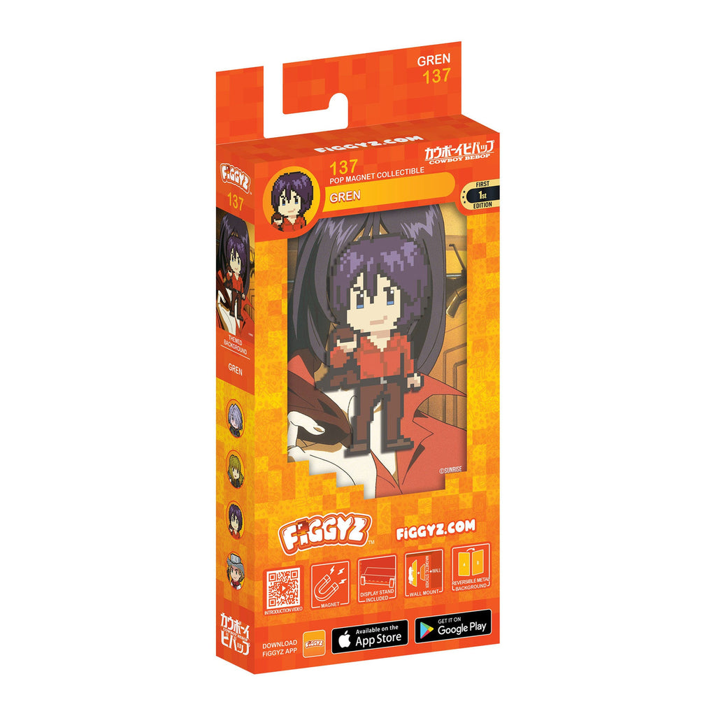 Image produit Figurine collector magnétique FiGGYZ Cowboy Bebop Gren 11 cm