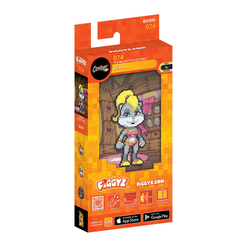 Image produit Conker's Bad Fur Day Figurine de collection magnétique FiGGYZ Berri 11 cm