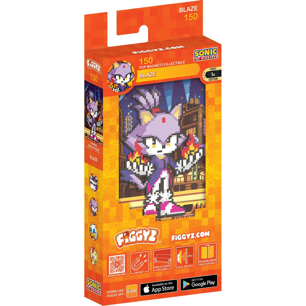 Image produit Sonic the Hedgehog (Modern) FiGGYZ Figurine à collectionner magnétique Blaze