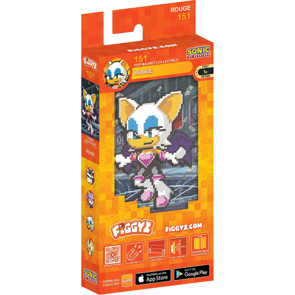 Image produit Sonic the Hedgehog (Modern) FiGGYZ Figurine magnétique à collectionner Rouge