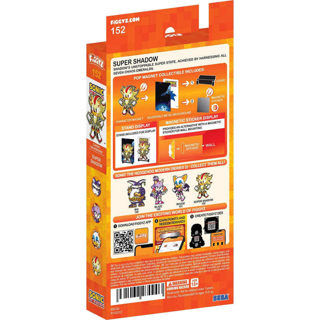Image produit Sonic the Hedgehog (Modern) FiGGYZ Super figurine de collection magnétique