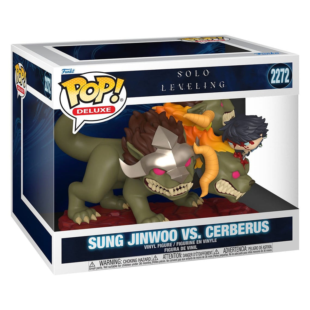 Image produit Solo Leveling Figurine Vinyle POP! Deluxe Jinwoo Vs Cerberus 9