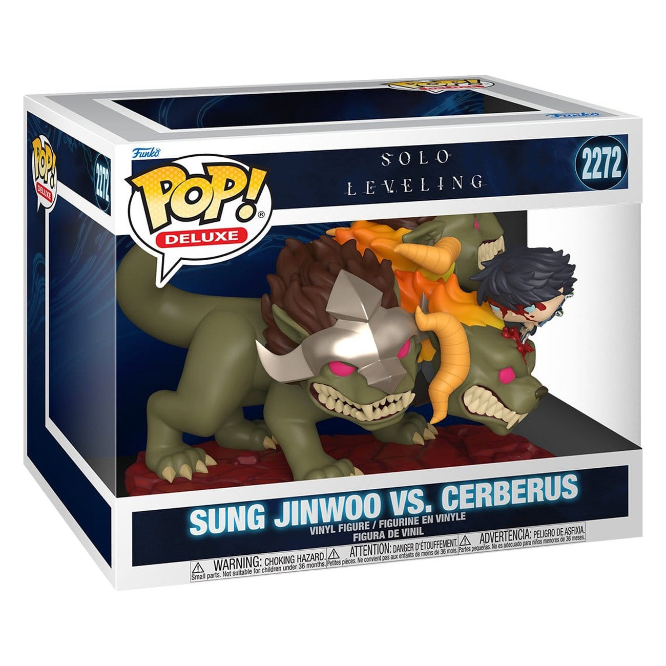 Image produit Solo Leveling Figurine Vinyle POP! Deluxe Jinwoo Vs Cerberus 9