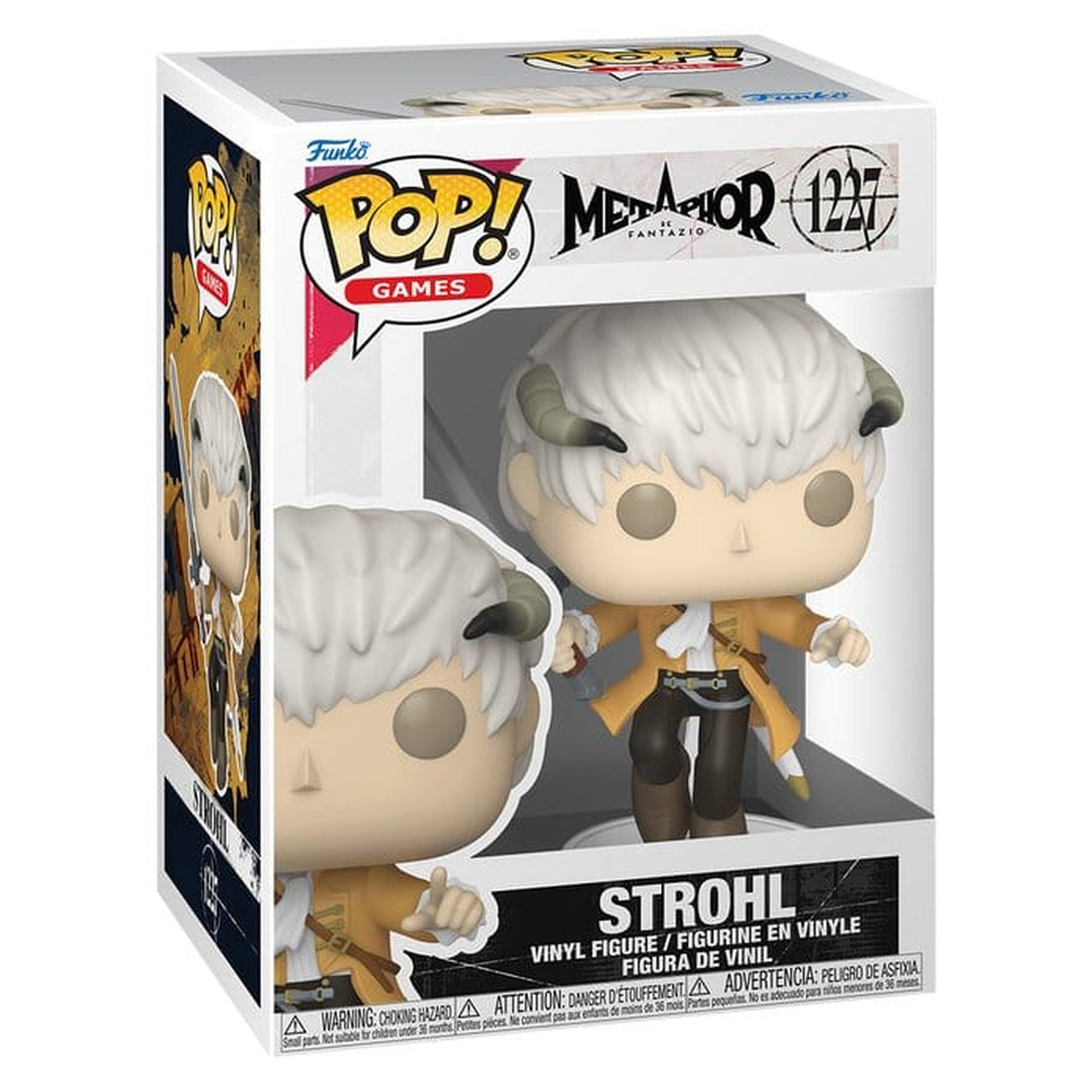 Product image Metaphor: ReFantazio POP! Games Vinyl Figure Strohl 9 cm
