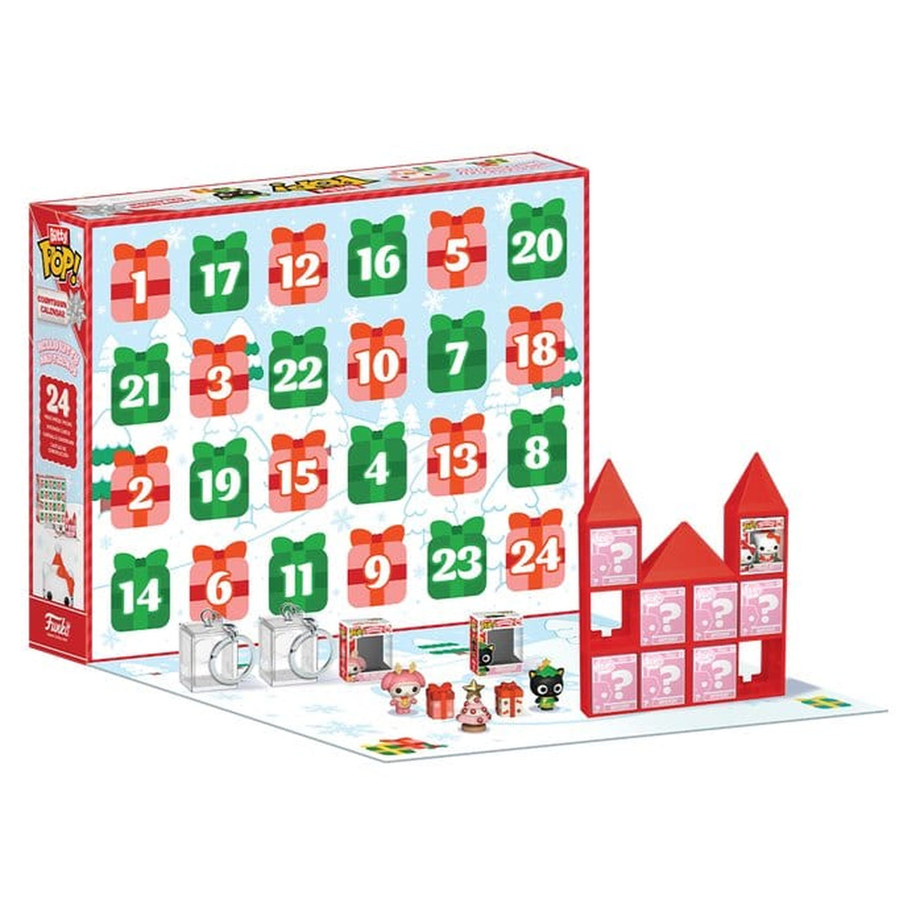 Image produit Calendrier de l'Avent compte à rebours 24 jours Hello Kitty Bitty POP!