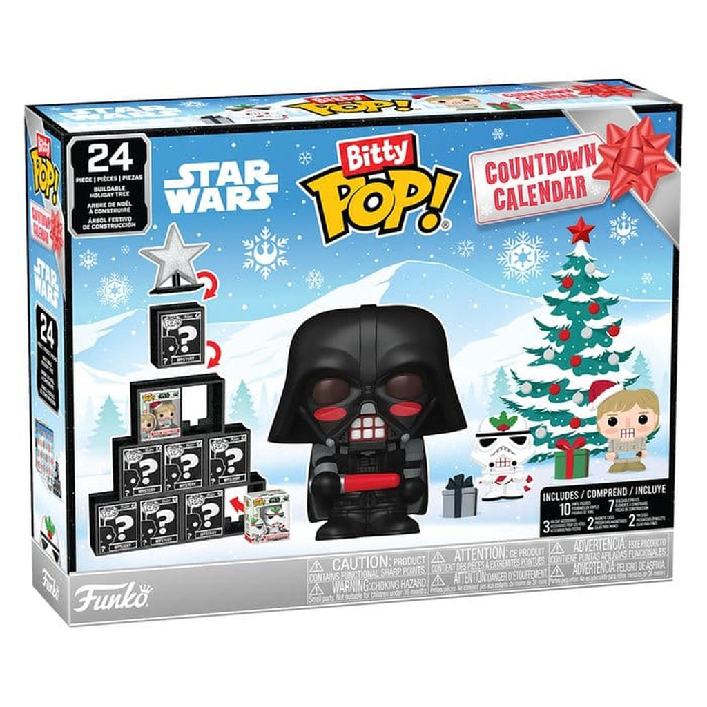 Image produit Star Wars Bitty POP! Calendrier de l'Avent compte à rebours 24 jours