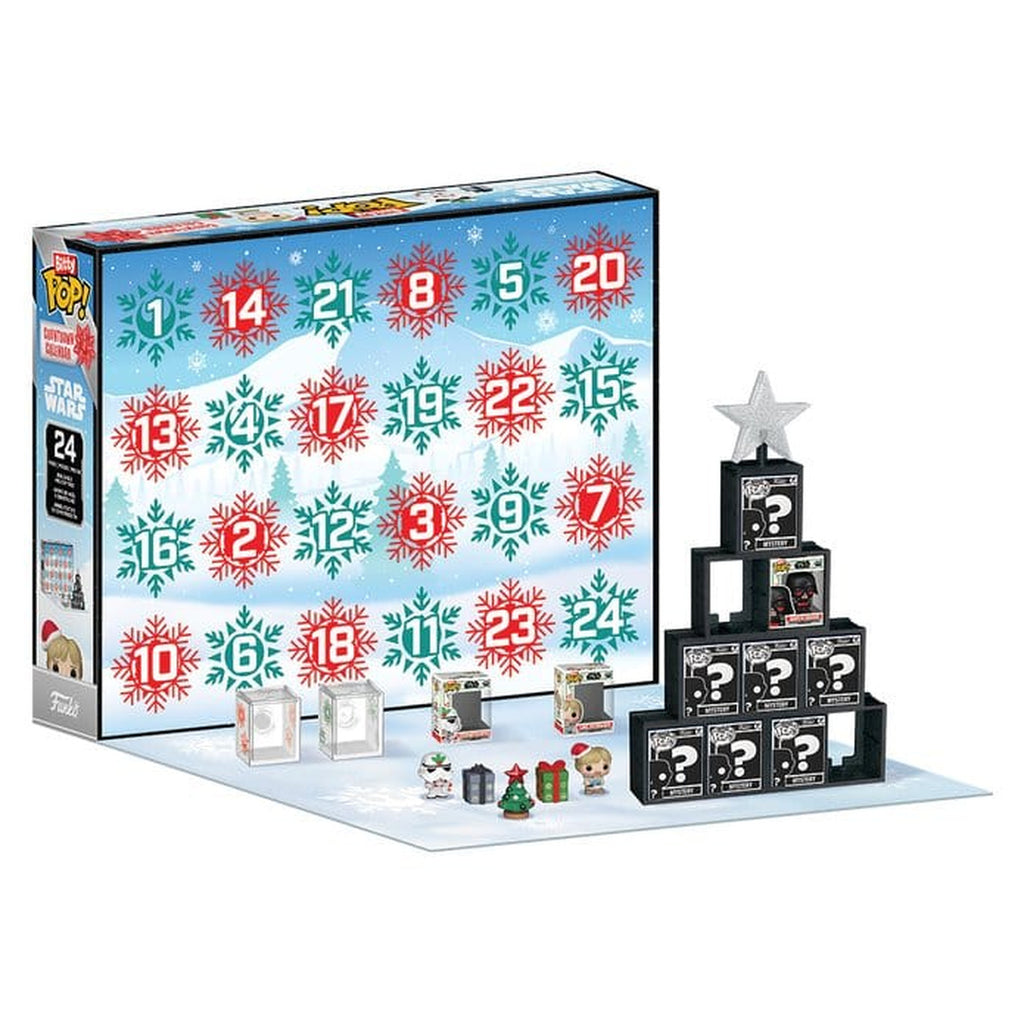 Image produit Star Wars Bitty POP! Calendrier de l'Avent compte à rebours 24 jours