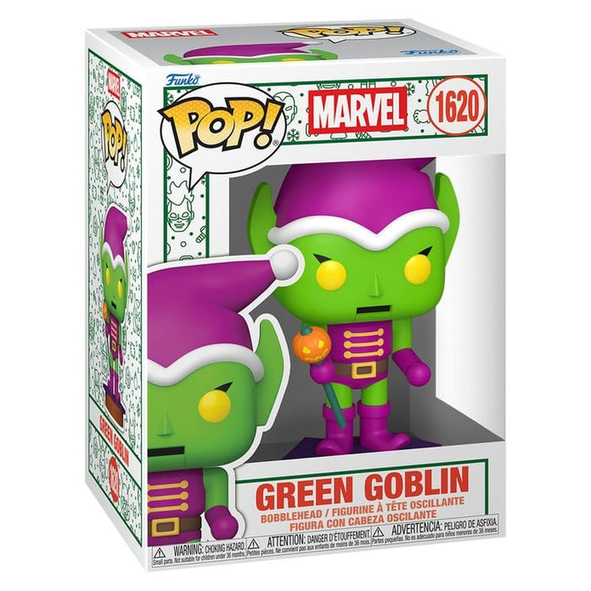 Image produit Marvel POP! Figurine vinyle : Holiday S6 - Goblin (NTKR) 9 cm