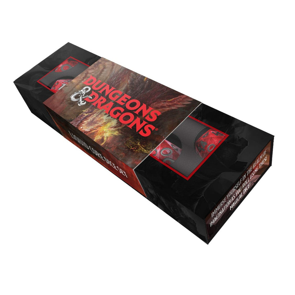 Image produit Set de dés Dungeons & Dragons à cœur liquide