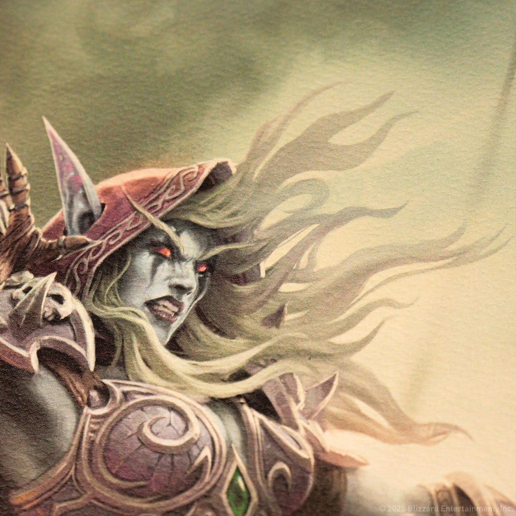 Product image World of Warcraft Art Print Sylvanas vs. Anduin Wrynn