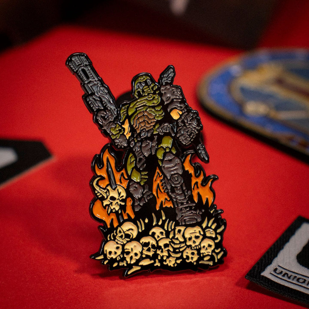 Image produit Pin's Doom Eternal Doom Guy Édition Limitée