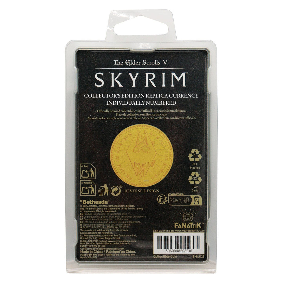Image produit Pièce de collection Septim Misty Gold Edition - The Elder Scrolls