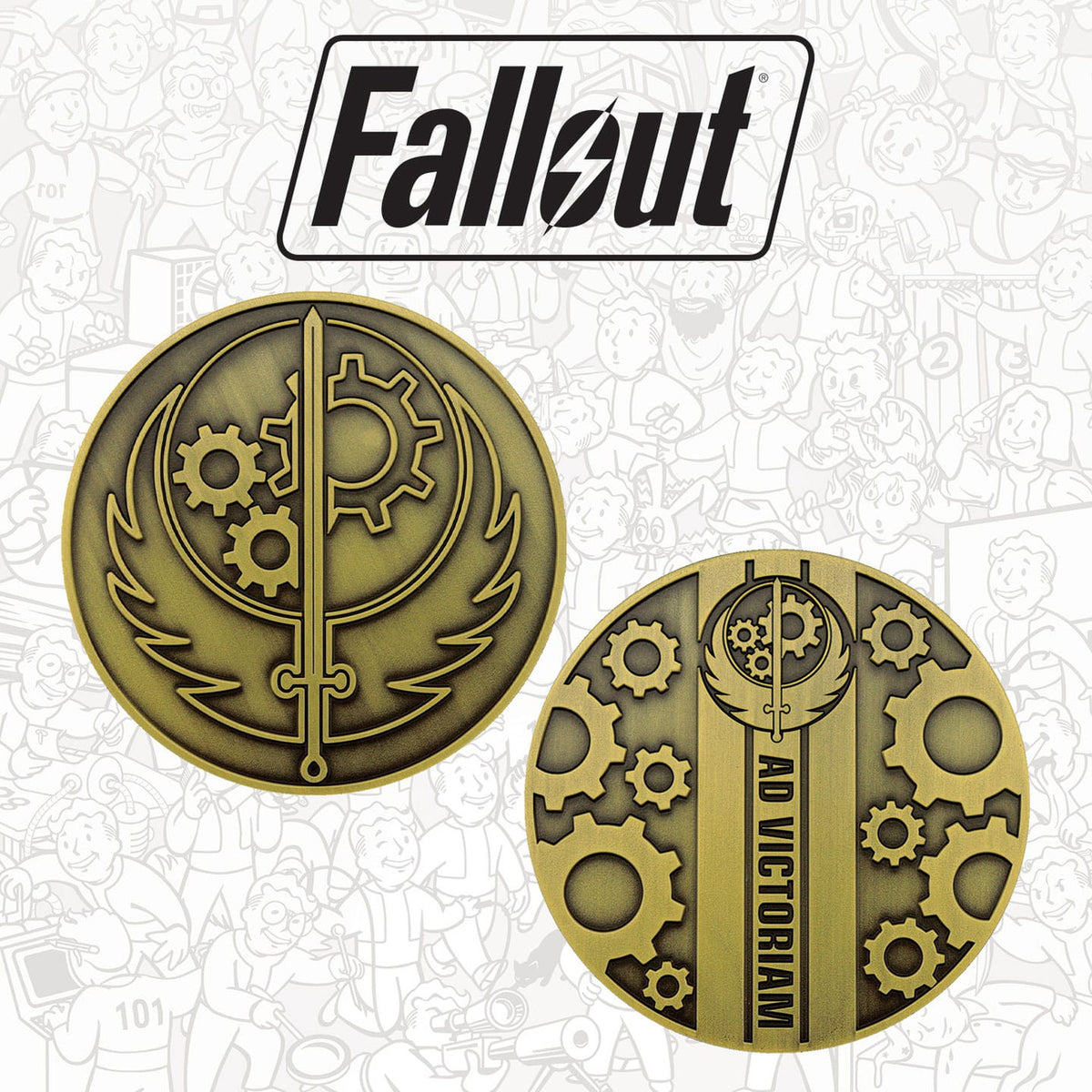 Image produit Médaille Fallout Brotherhood of Steel