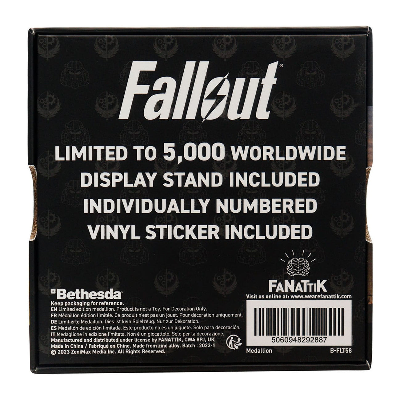 Image produit Médaille Fallout Brotherhood of Steel