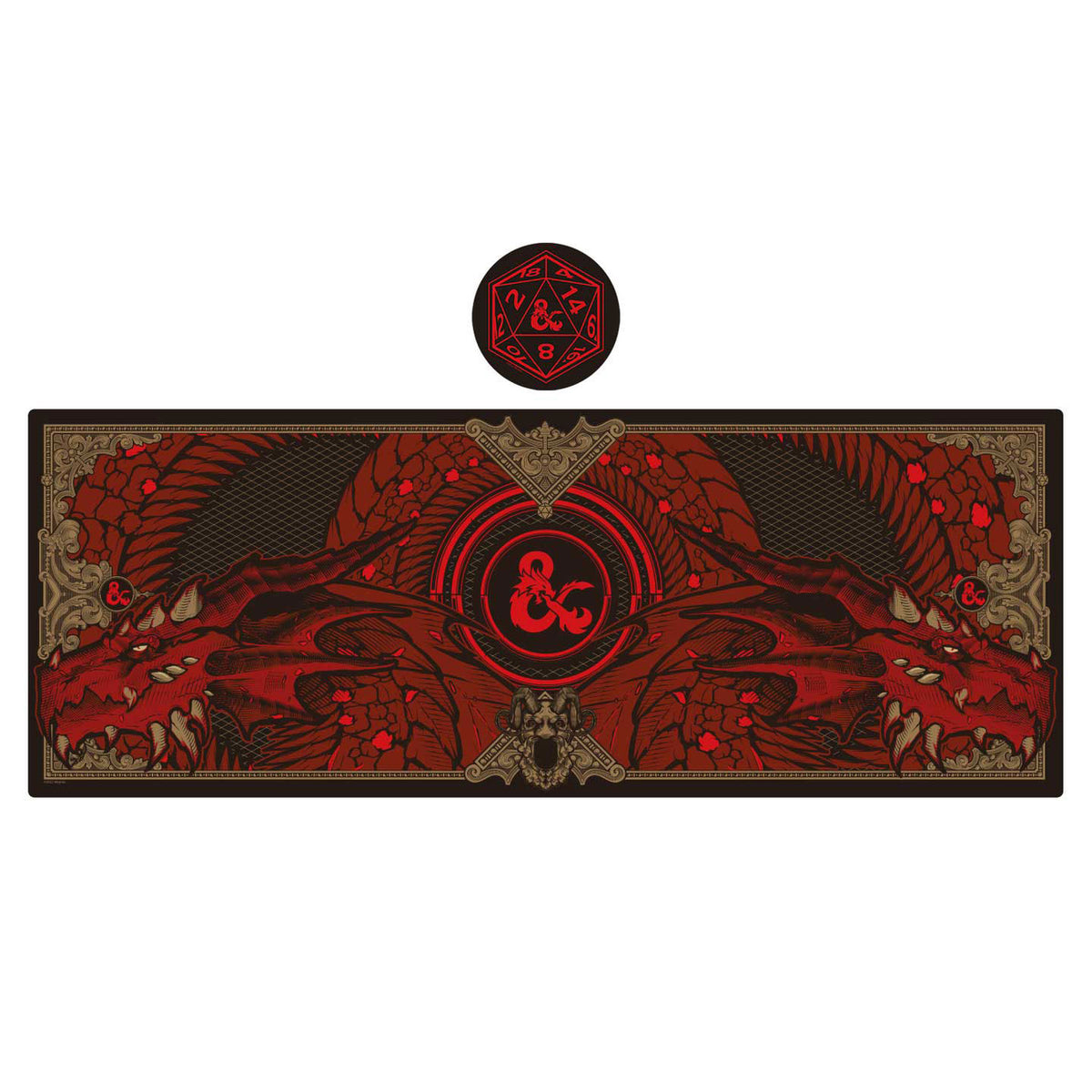 Image produit Set sous-main et dessous de verre Dungeons & Dragons