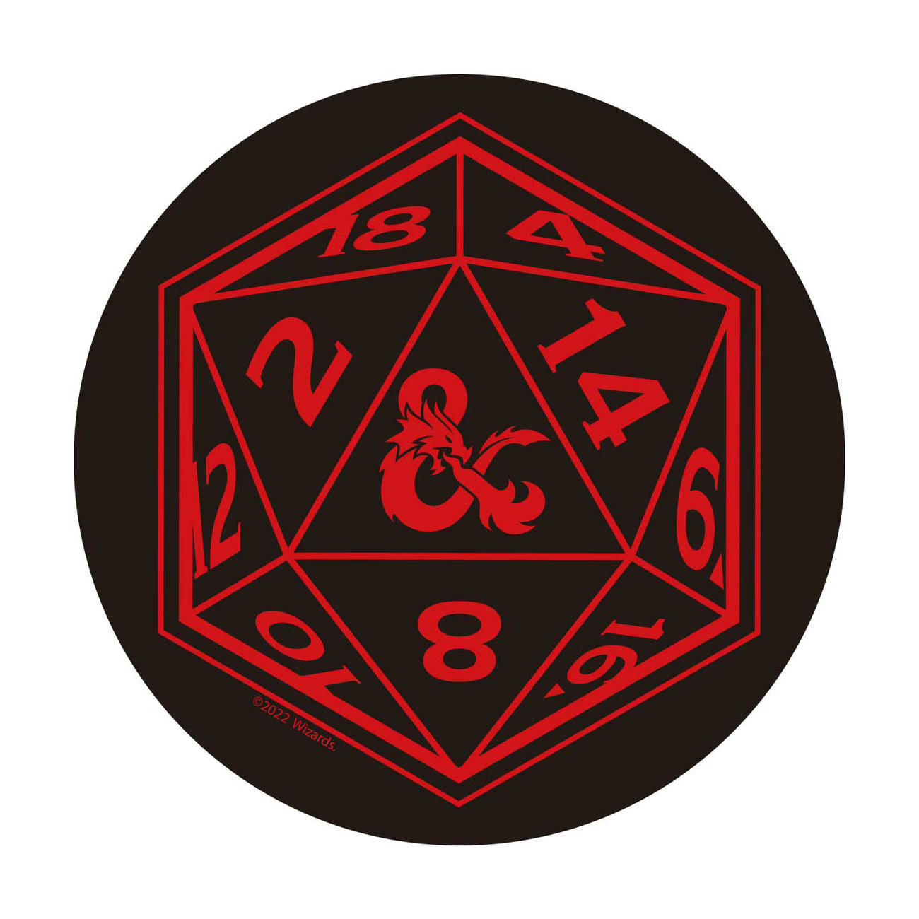 Image produit Set sous-main et dessous de verre Dungeons & Dragons