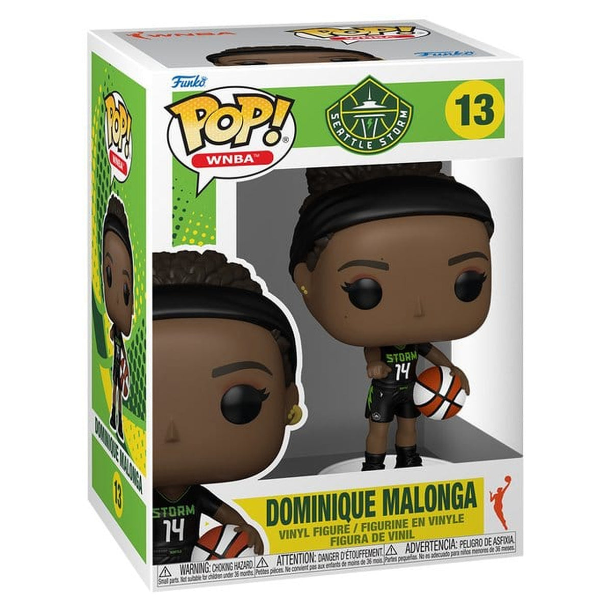 Image produit Figurine vinyle POP! Sports WNBA Legends Seattle Storm -