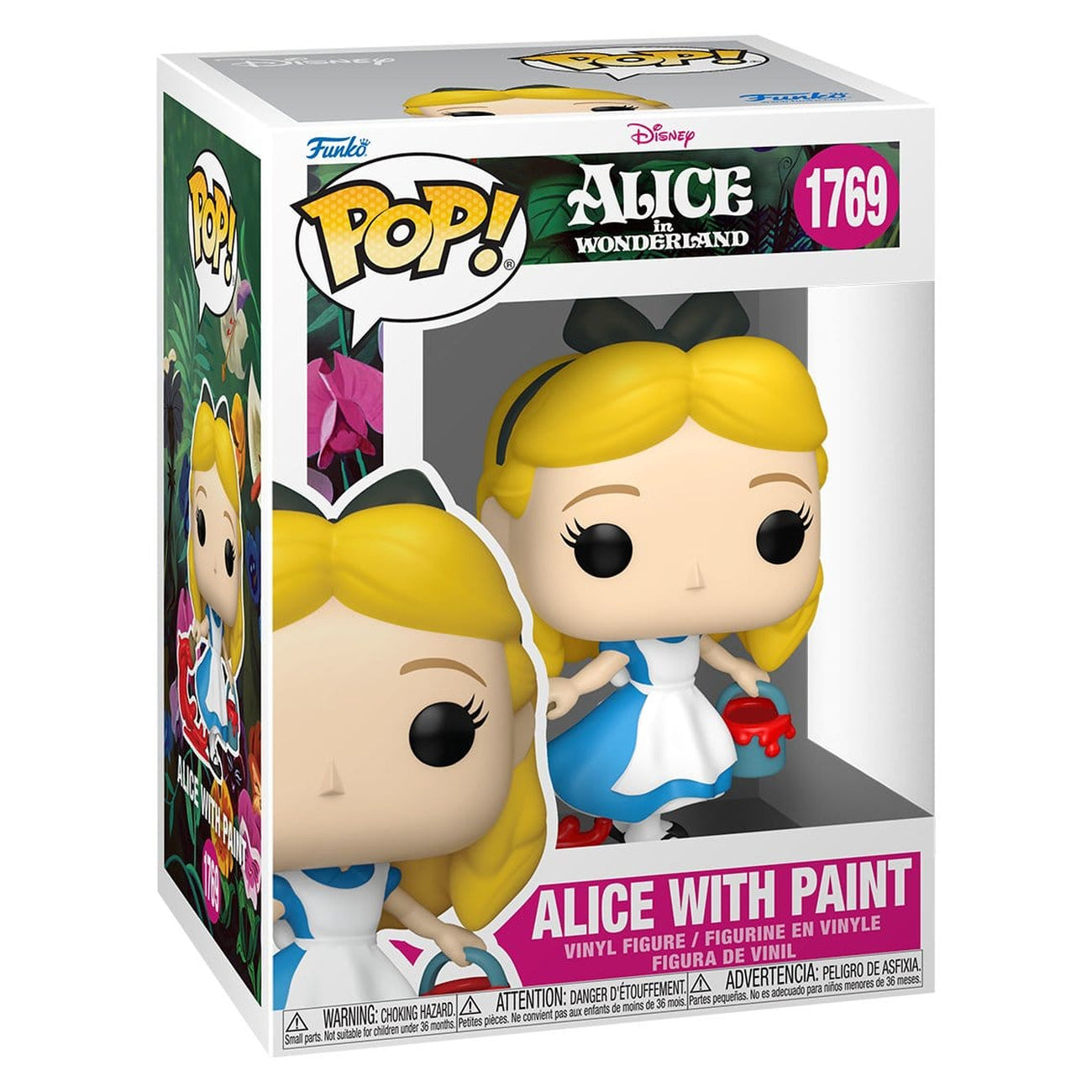 Image produit Alice au Pays des Merveilles POP! Figurine en vinyle Alice with Paint 9 cm