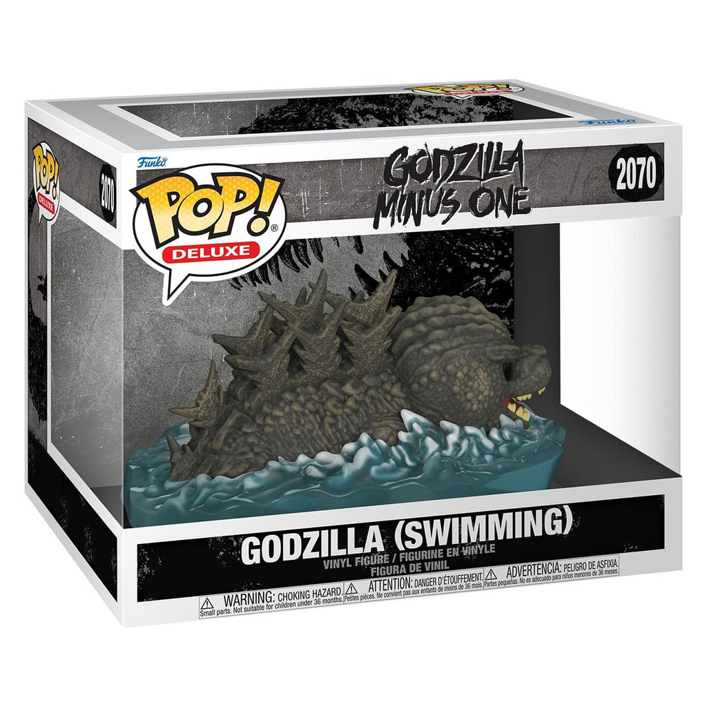 Image produit Figurine vinyle POP! Deluxe Godzilla (Swimming) 9 cm
