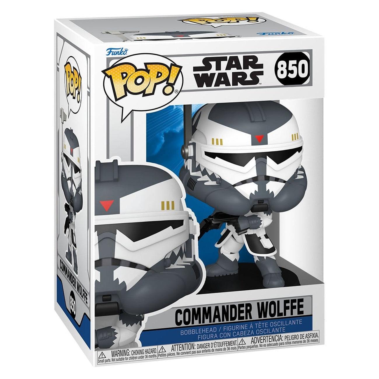 Image produit Figurine Vinyle POP! Star Wars Animation Comm Wolffe 9 cm