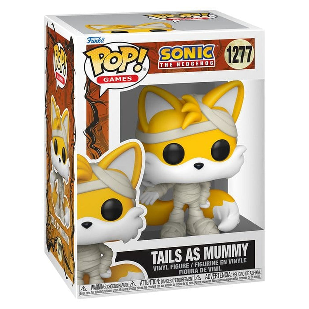 Image produit Figurine vinyle POP! Games Sonic the Hedgehog Mummy Tails 9 cm