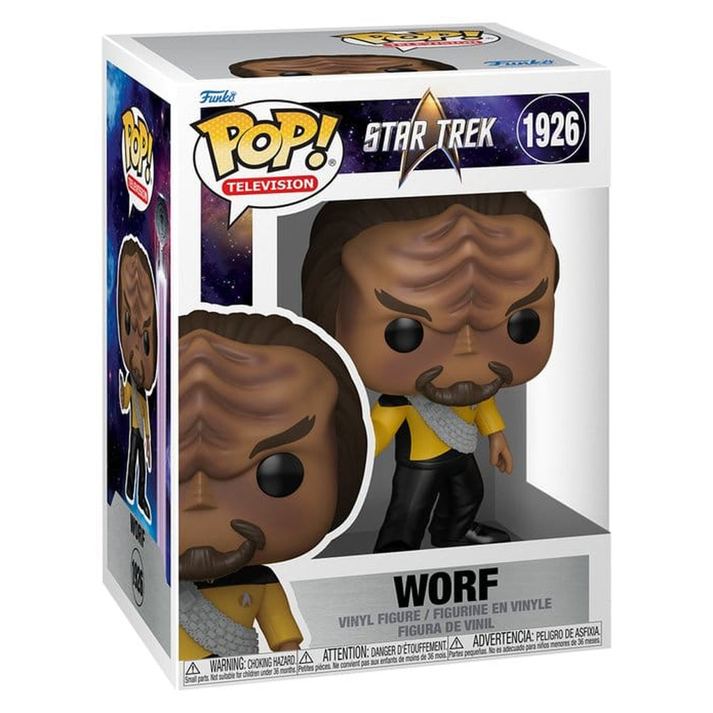 Image produit Star Trek TNG POP! Television Figurine en vinyle Worf 9 cm