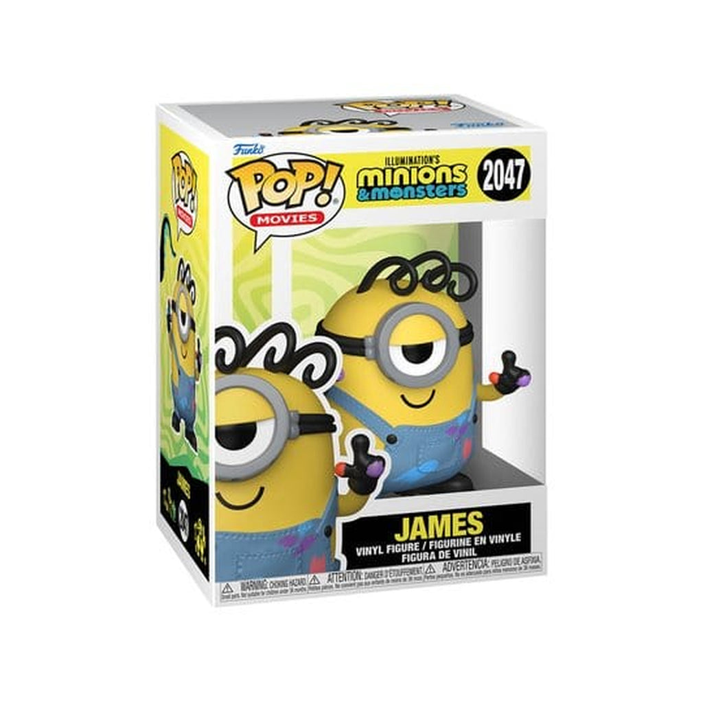 Image produit Minions 3 POP! Rocks Figurine vinyle James 9 cm