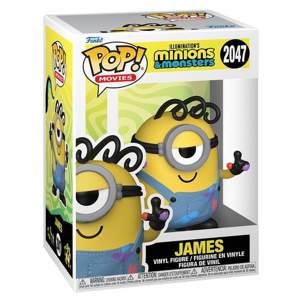 Image produit Minions 3 POP! Rocks Figurine vinyle James 9 cm