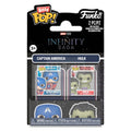 Image produit Marvel IS Bitty POP! Figurines en vinyle pack de 2 Cap & Hulk 2 cm