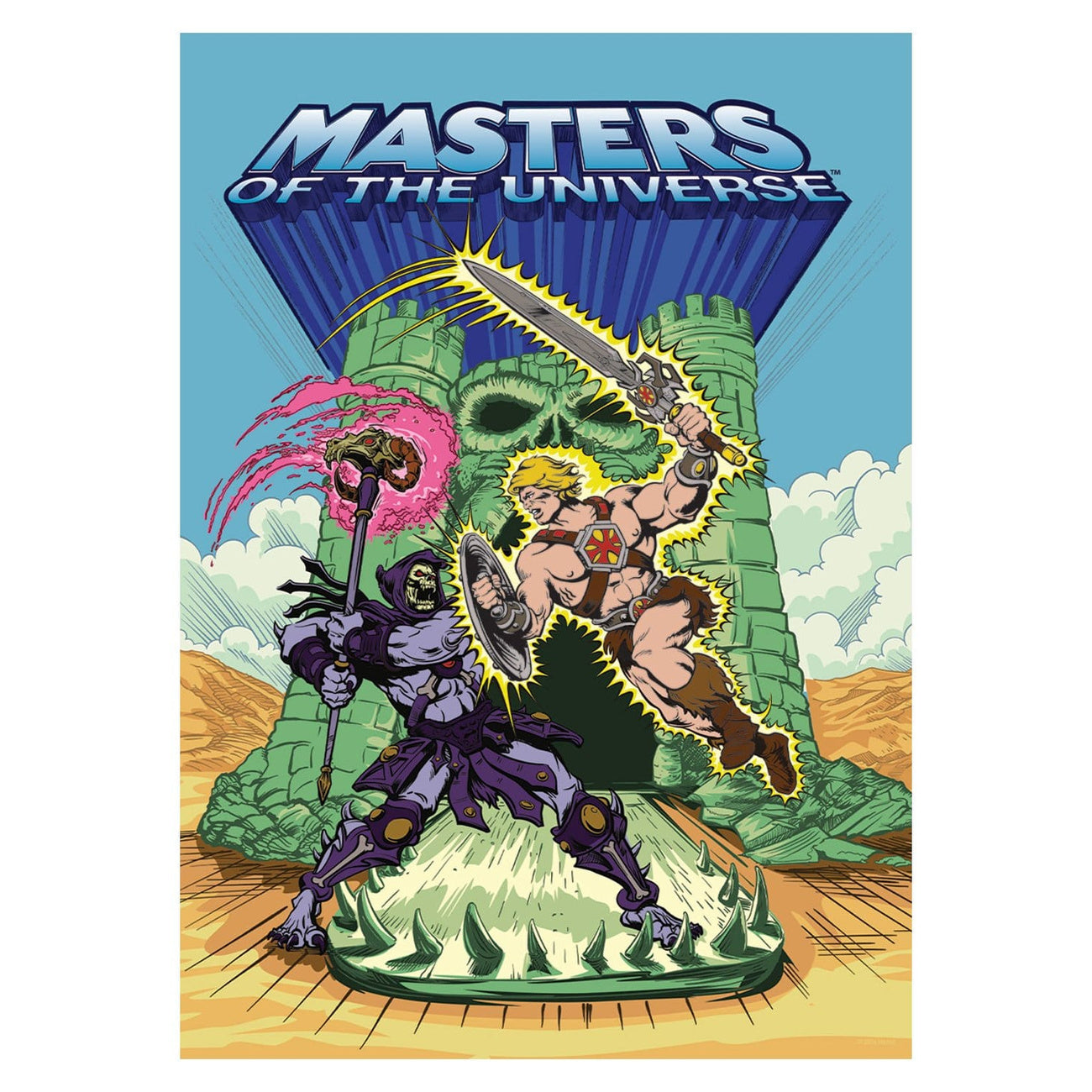Image produit Masters of the Universe - Tirage d'art He-Man & Skeletor