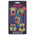 Image produit Stranger Things - Lot de 5 écussons en tissu