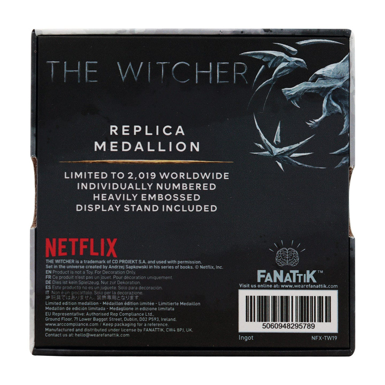 Image produit The Witcher - Collier réplique 1:1 Médaillon de Geralt