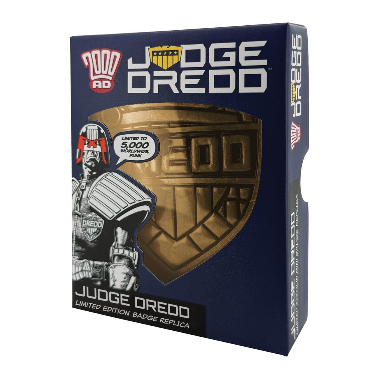 Image produit Réplique du badge Judge Dredd 2000 AD – Édition limitée
