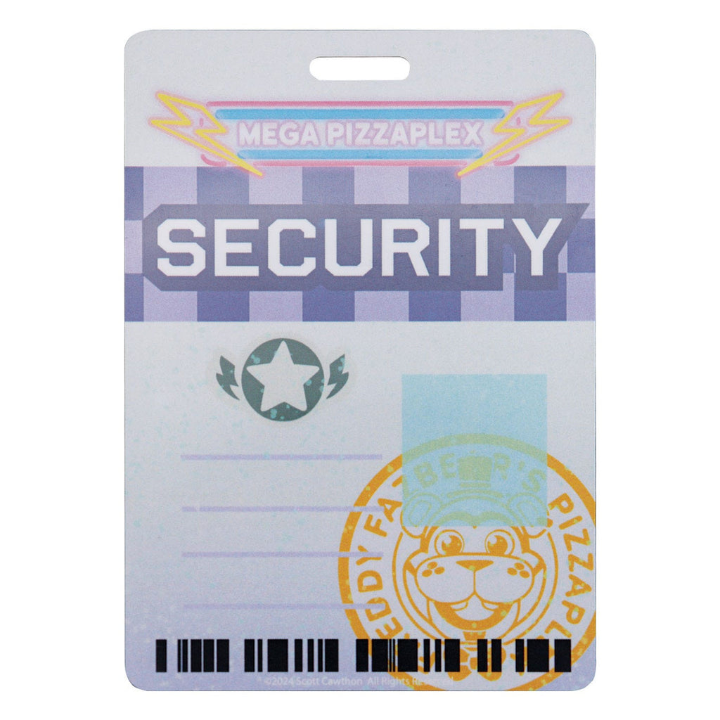 Image produit Réplique badge de sécurité Five Nights at Freddy's Antique Brass