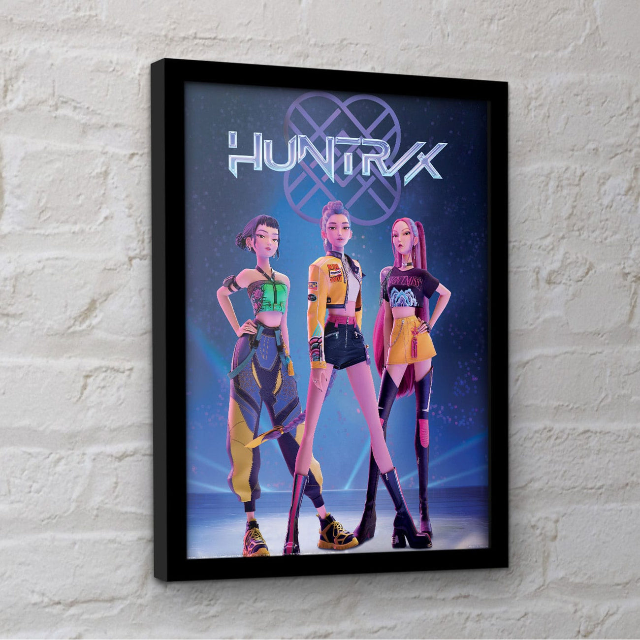 Image produit Poster Collector Print encadré KPop Demon Hunters Huntrix