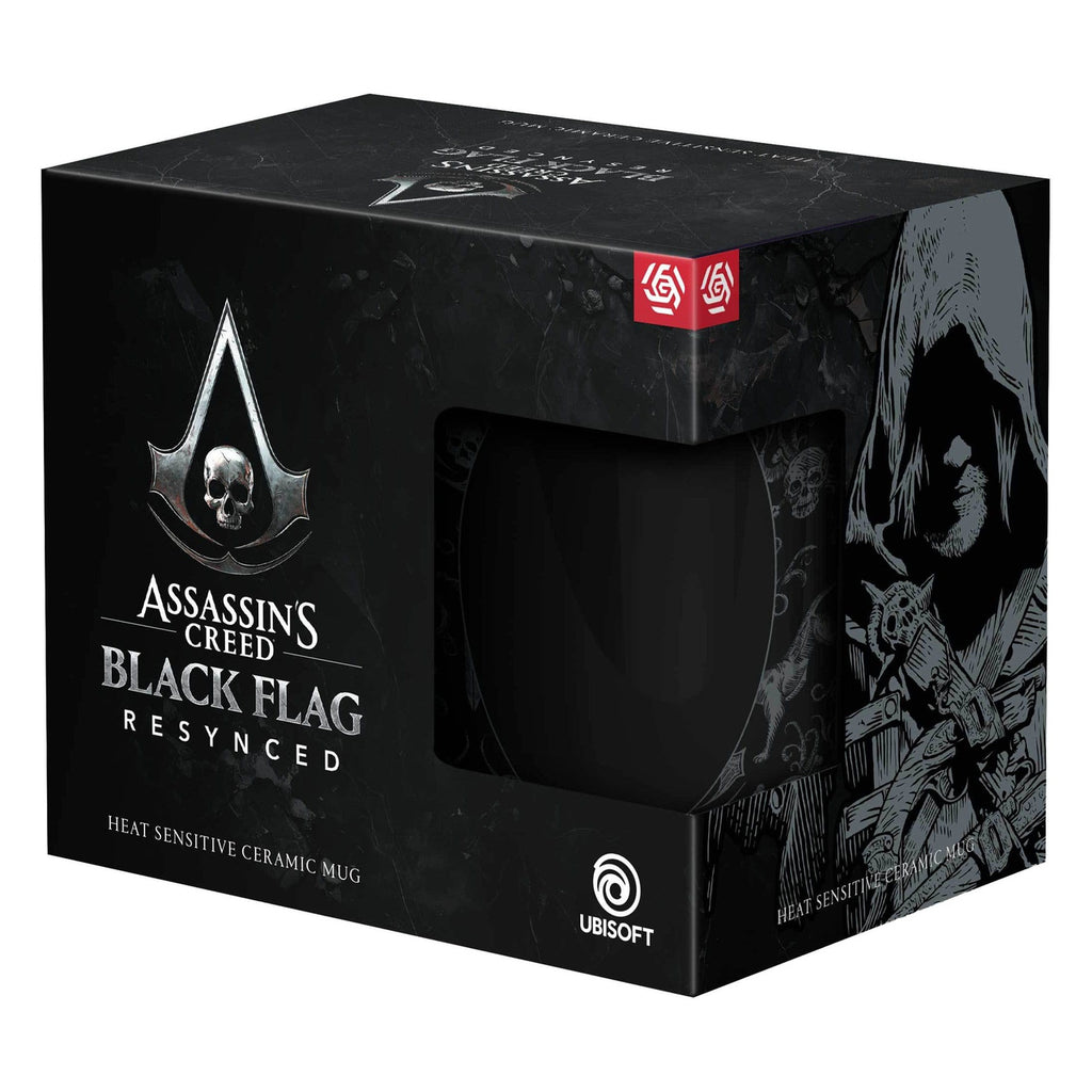 Image produit Mug Assassin's Creed Black Flag Resynced à effet thermoréactif
