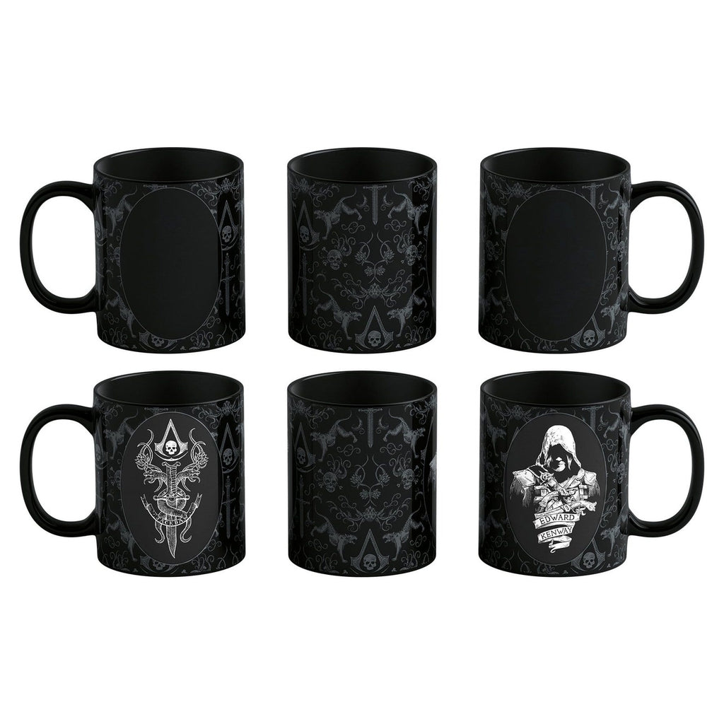 Image produit Mug Assassin's Creed Black Flag Resynced à effet thermoréactif