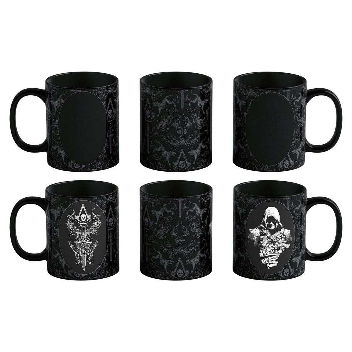 Product image Assassin's Creed Black Flag Resynced Mug with Heat-Reactive Effect