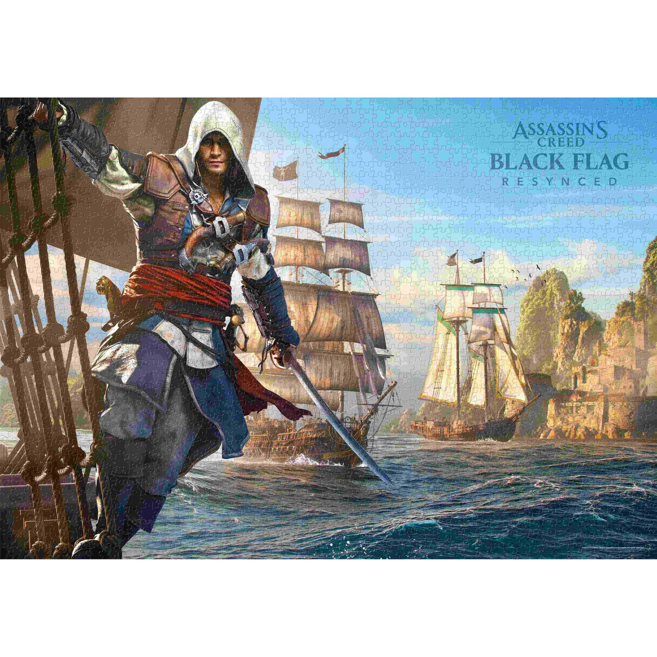 Image produit Puzzle Assassin's Creed Black Flag Resynced (1 000 pièces)
