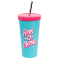Image produit Gobelet Stranger Things Rink-O-Mania avec paille 550 ml