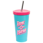 Image produit Gobelet Stranger Things Rink-O-Mania avec paille 550 ml