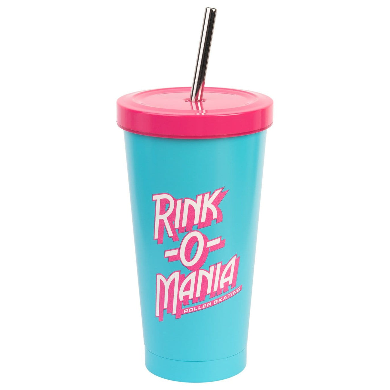 Image produit Gobelet Stranger Things Rink-O-Mania avec paille 550 ml