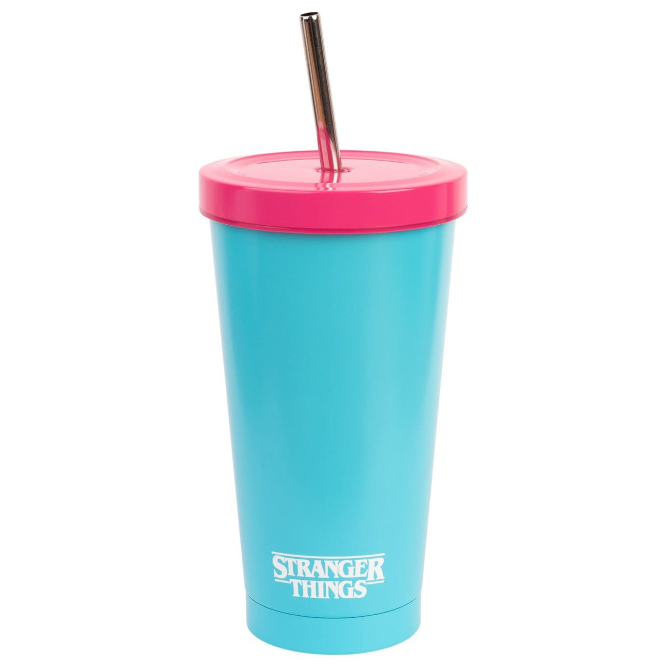 Image produit Gobelet Stranger Things Rink-O-Mania avec paille 550 ml
