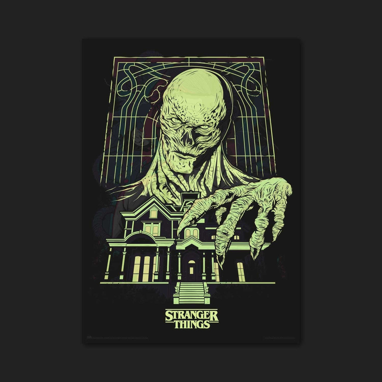 Image produit Stranger Things - Poster Premium phosphorescent 50 x 70 cm