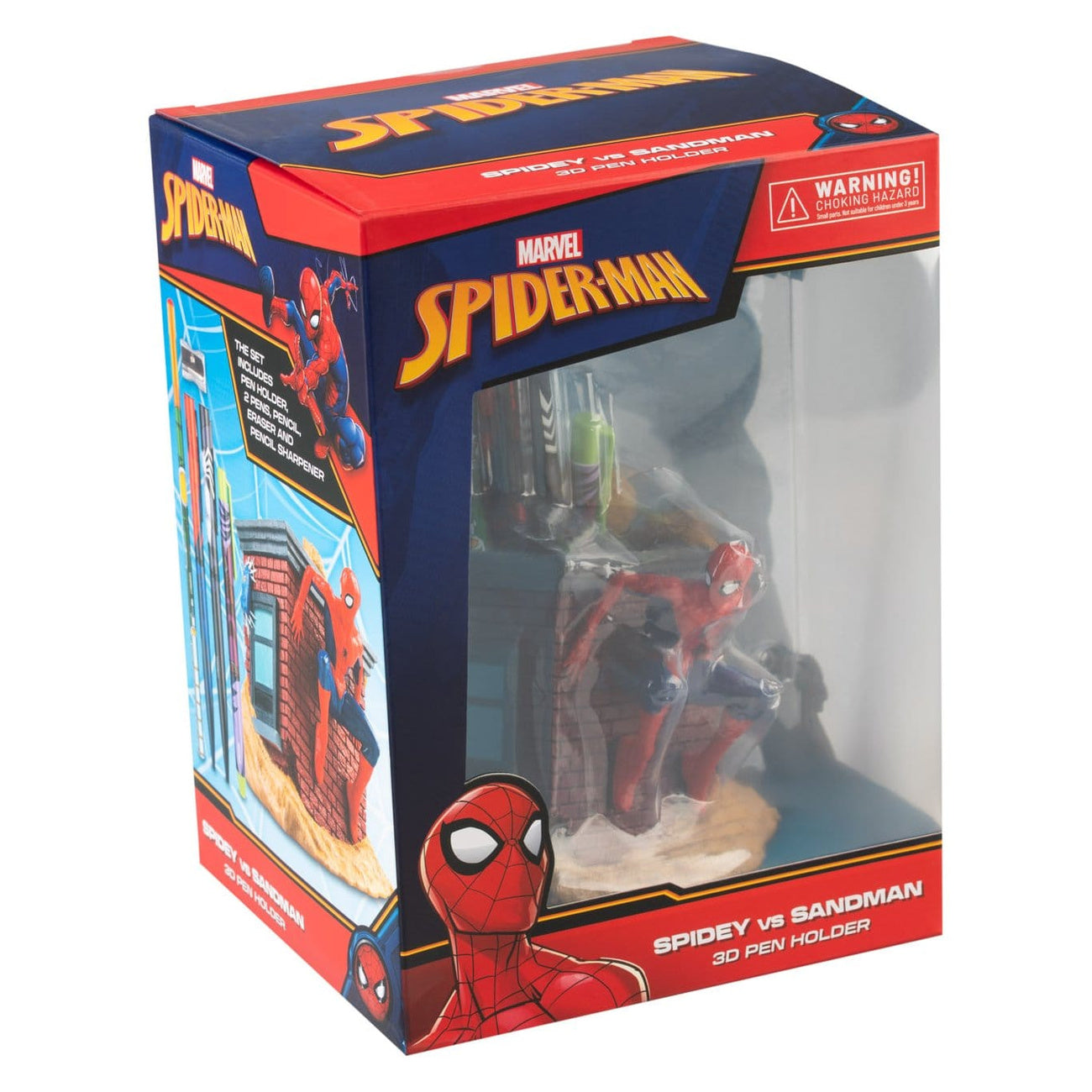 Image produit Pot à crayons Spider-Man avec set de papeterie