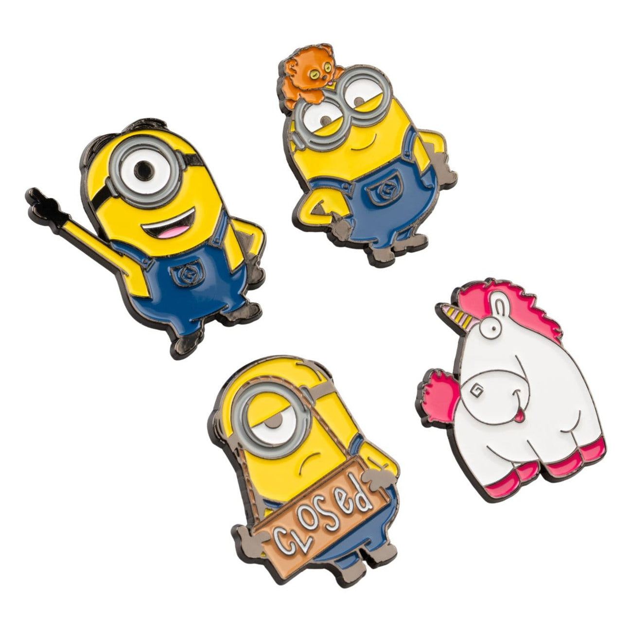 Product image Minions Pin Badge Set of 4